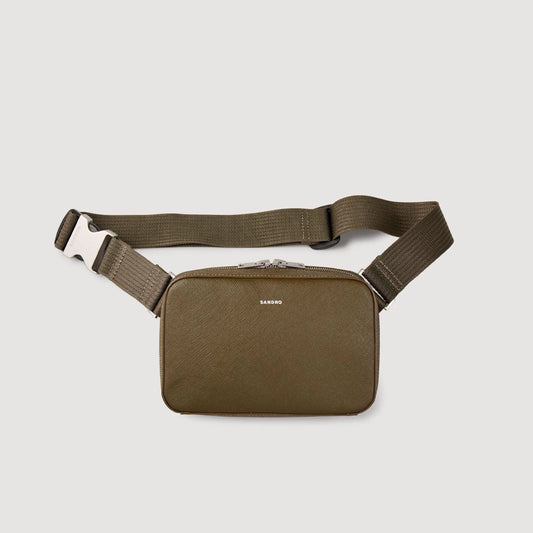 Olive green.